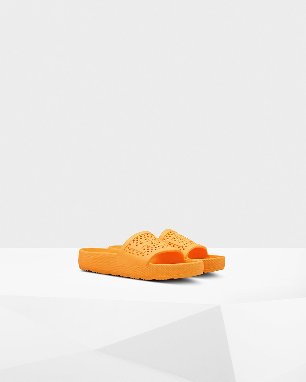 Chinelos Hunter Feminina Laranja - Original Lightweight Moulded - 12BWOYQLE